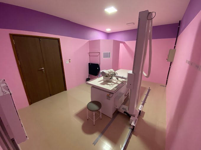 Sala de radiografia da Clínica Check Up Mulher em São Luís