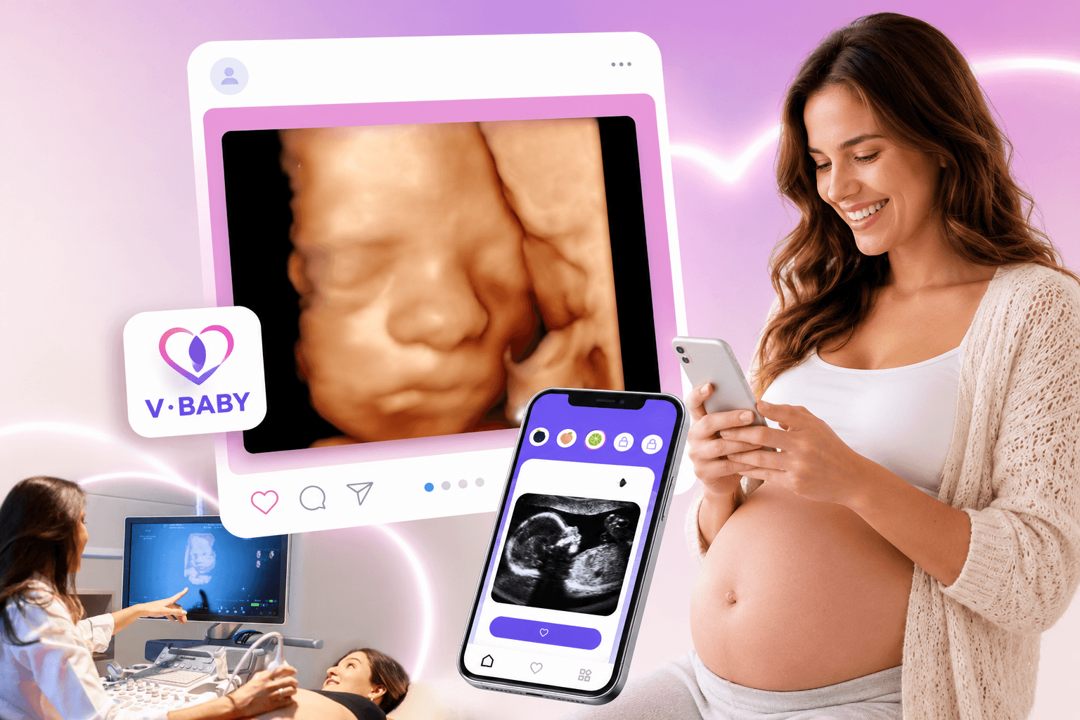 V-Baby Ultrassom 3D e 4D em São Luís